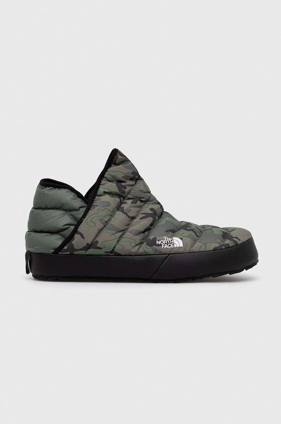 The North Face papuci de casa Men S Thermoball Traction Bootie verde NF0A3MKH28F1