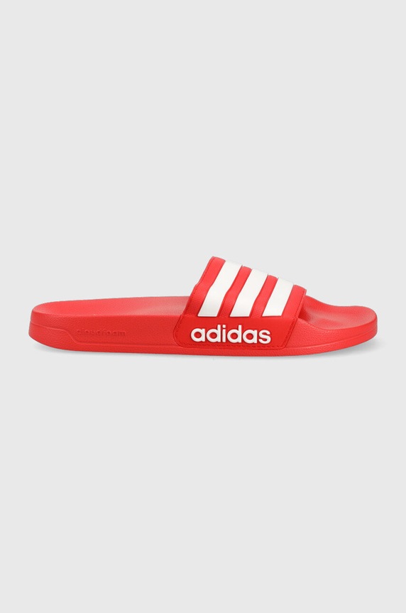 adidas ciabatte slide flat rosso GZ5923