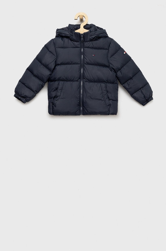 Tommy Hilfiger gyerek kifordítható pehelykabát pehelytoll sötétkék KB0KB07517.9BYY