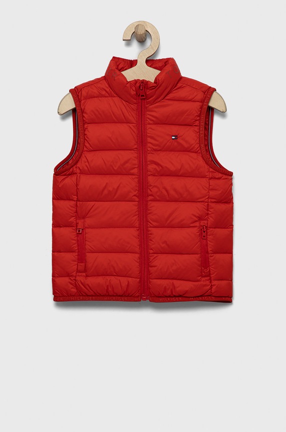Tommy Hilfiger gyerek mellény könnyű pehelytoll piros KS0KS00262.9BYY