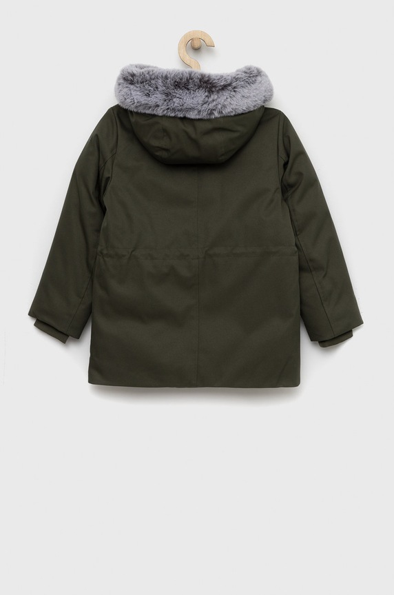 Geox parka dziecięca K2628C.T2951.4Y.8Y zielony AW22