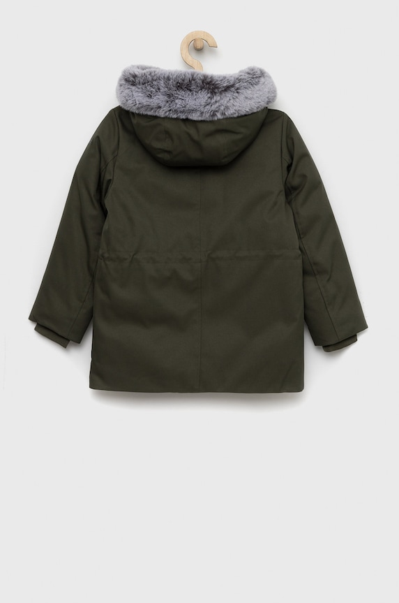 Geox parka dziecięca K2628C.T2951.4Y.8Y zielony AW22