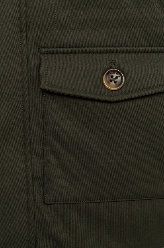 Chłopiec Geox parka dziecięca K2628C.T2951.4Y.8Y zielony
