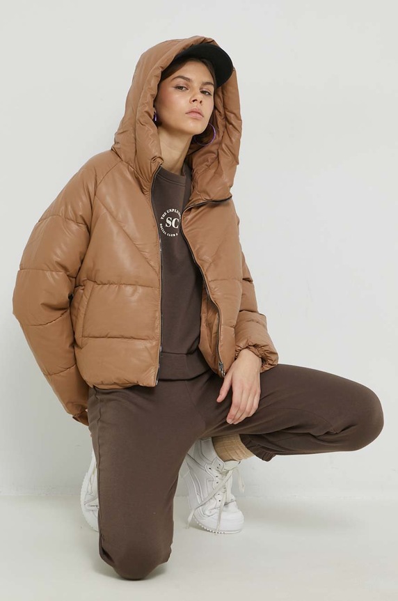 Only rövid kabát 15261464.Burro barna AW22