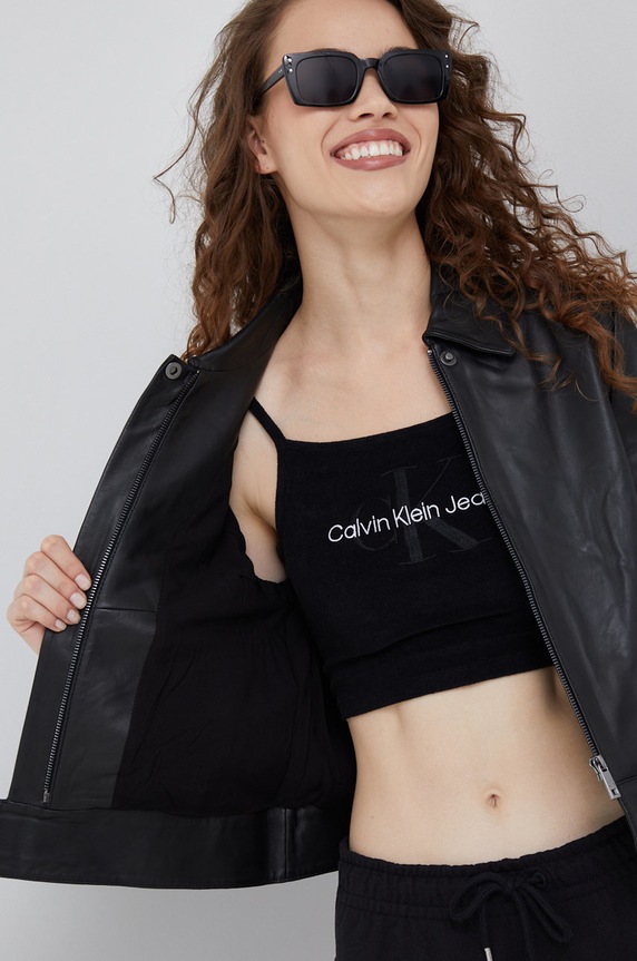 Calvin Klein bőrdzseki K20K204170.9BYY