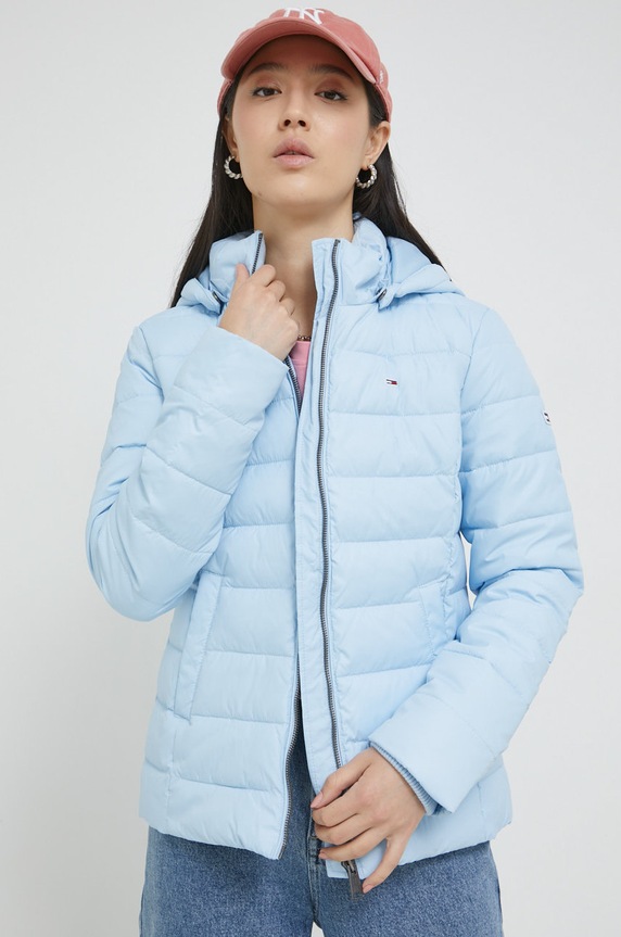 Tommy Jeans kurtka DW0DW13741.9BYY pozostałe niebieski DW0DW13741.9BYY