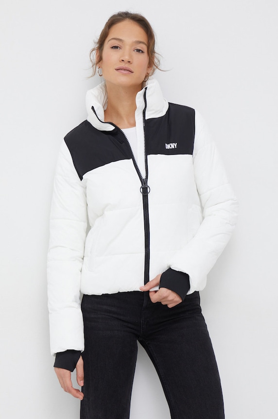 Bunda Dkny biela DP2J9216