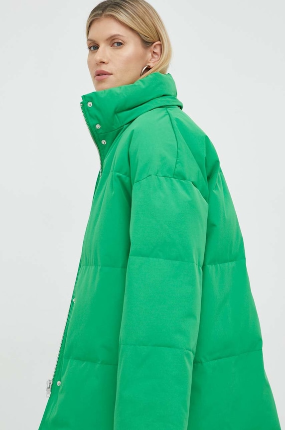 Samsoe Samsoe kurtka F22300136 zielony AW22