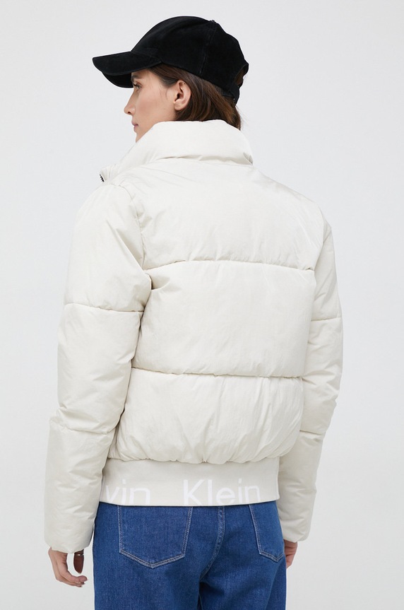 Ρούχα Μπουφάν Calvin Klein Jeans J20J219830.9BYY μπεζ