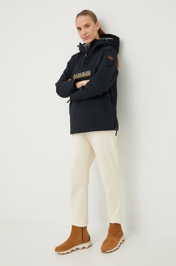 Napapijri jacket NP0A4GM60411 black AW25