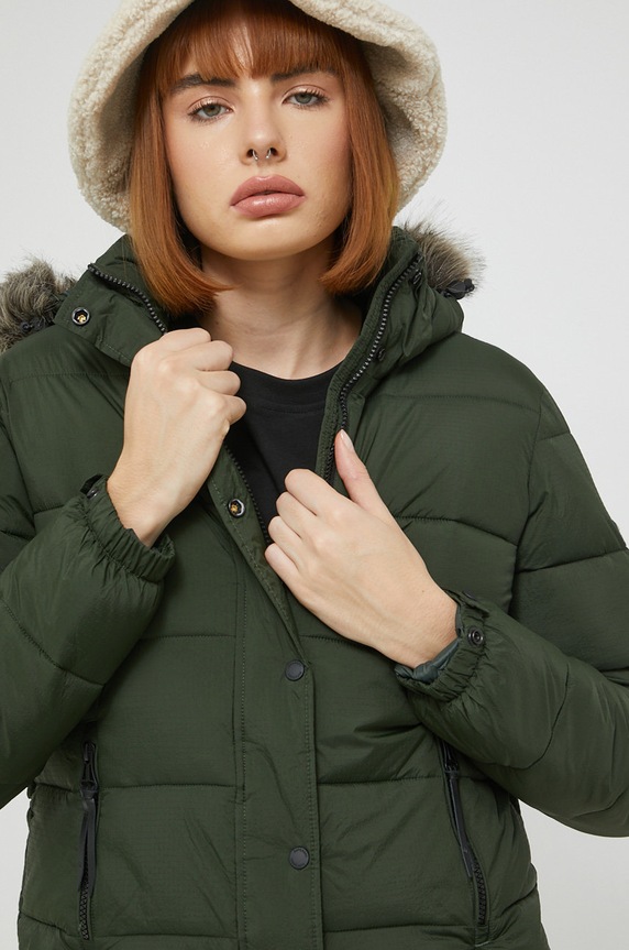 Superdry rövid kabát zöld W5011178A.LO3