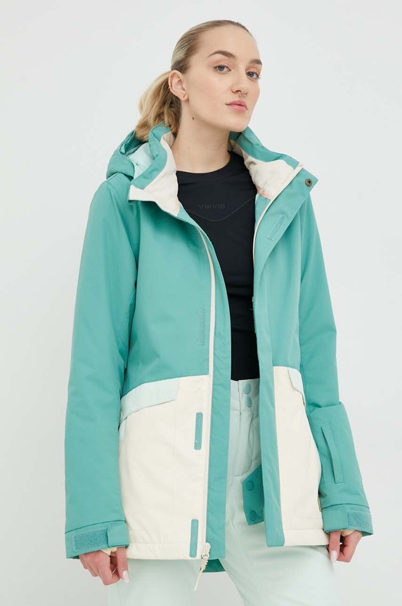 Rip Curl kurtka Rider Parker 001WOU zielony AW23