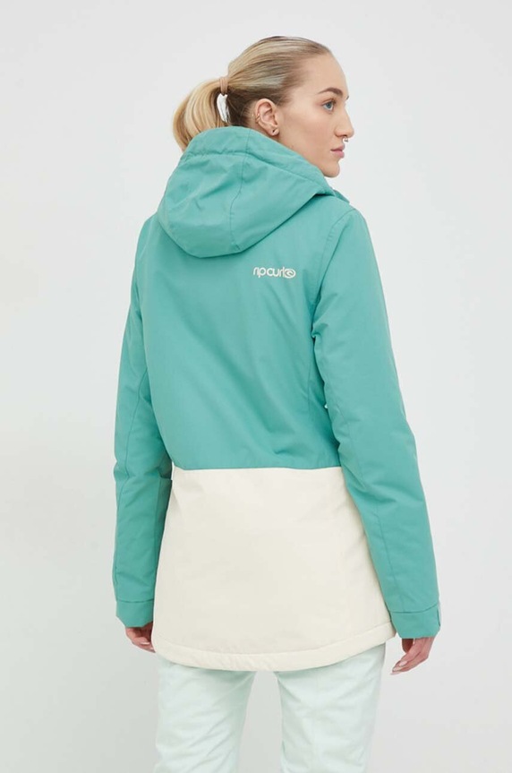 Odzież Rip Curl kurtka Rider Parker 001WOU zielony