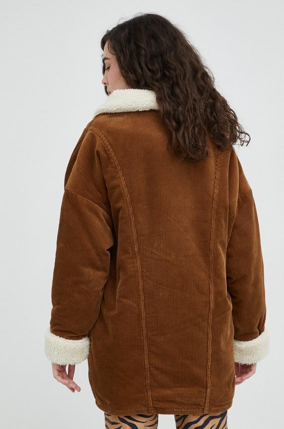 Oblečení Manšestrová bunda Wrangler W4388828E hnědá