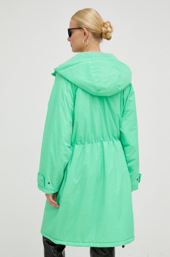 Odzież American Vintage parka LIJY17AH22 zielony