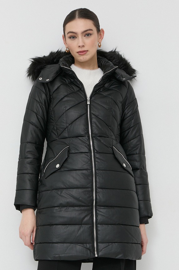 Jakna Morgan za prijelazno razdoblje crna GUITRI.NOIR