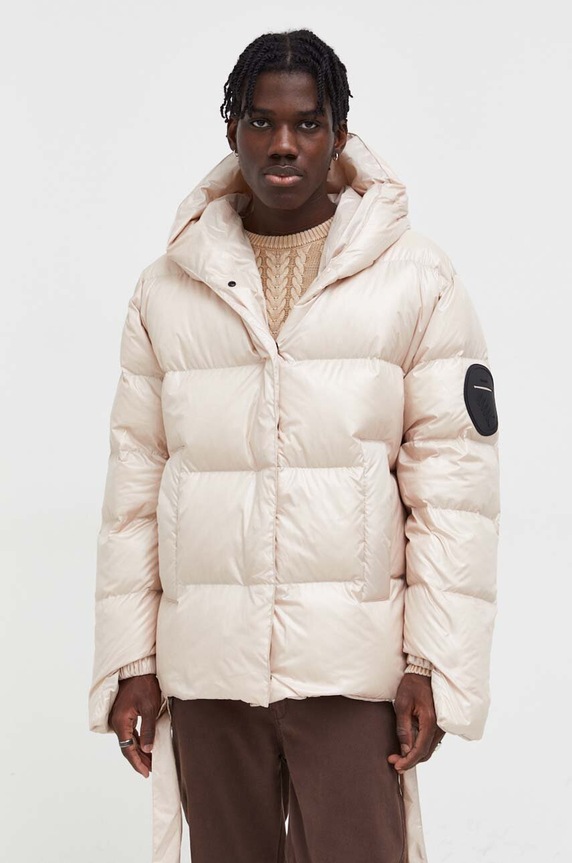Péřová bunda MMC STUDIO Jesso JESSO.BASIC béžová AW23