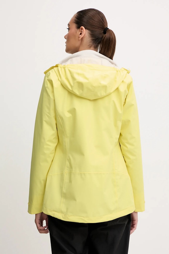 Oblečenie Turistická bunda Jack Wolfskin Moonrise 3in1 1115621 žltá
