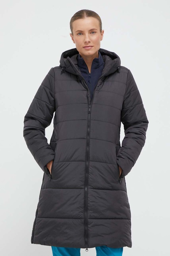 Jack Wolfskin geaca cu captuseala negru 1206981