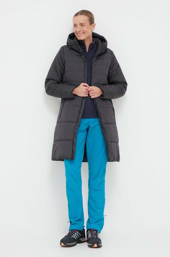 Jack Wolfskin geaca 1206981 negru AW23