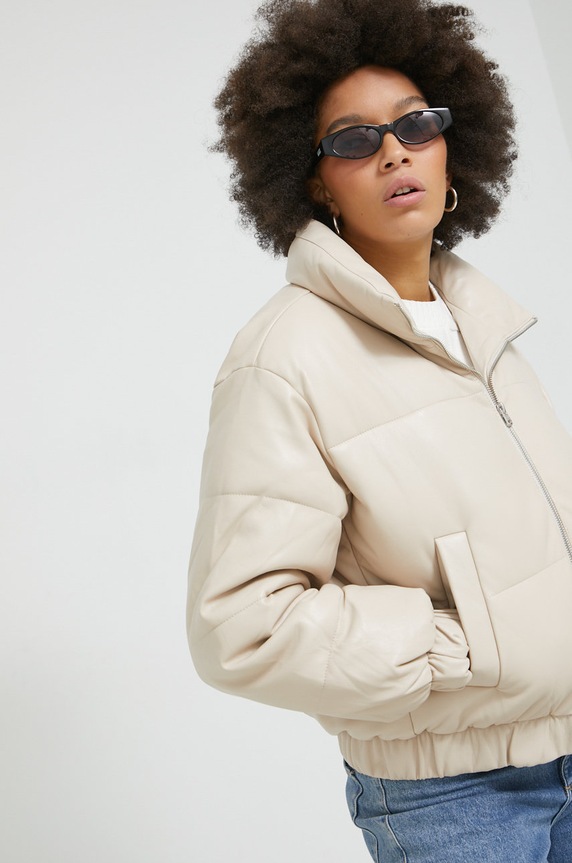 Abercrombie & Fitch kurtka KI144.2085.178 różowy AW22