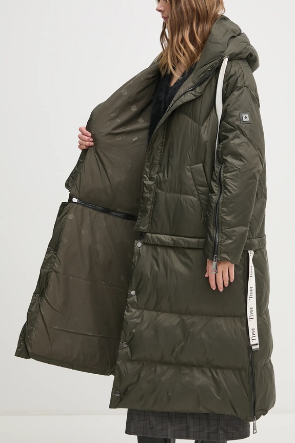 Μπουφάν με επένδυση από πούπουλα Tiffi 208050.WAIL