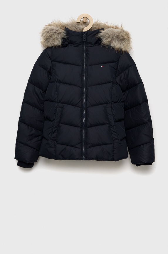 Tommy Hilfiger gyerek sportdzseki szigetelt sötétkék KG0KG05980.9BYY