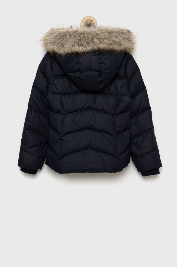 Tommy Hilfiger gyerek sportdzseki KG0KG05980.9BYY sötétkék AW22