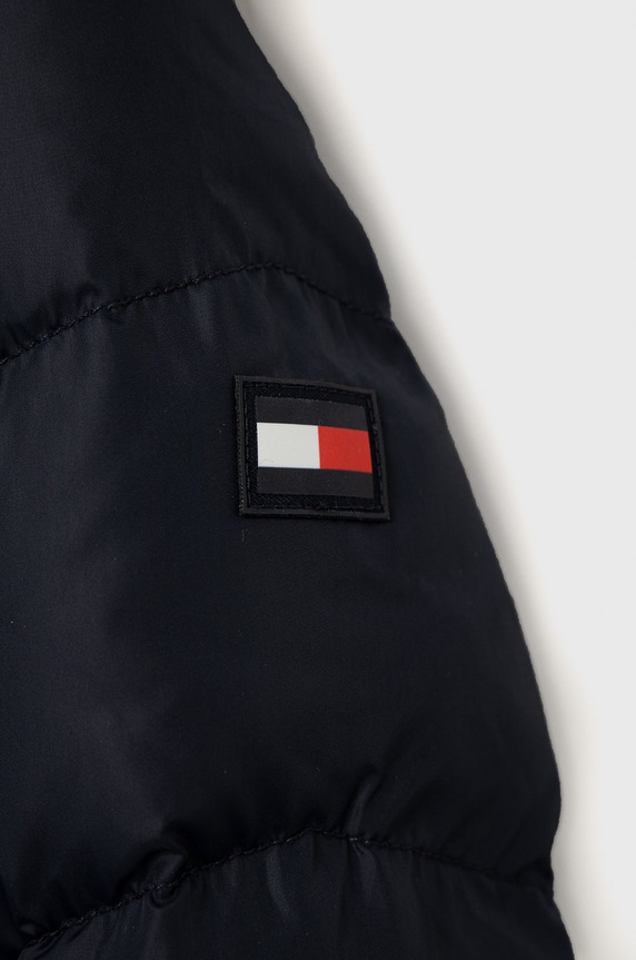 Lány Tommy Hilfiger gyerek sportdzseki KG0KG05980.9BYY sötétkék
