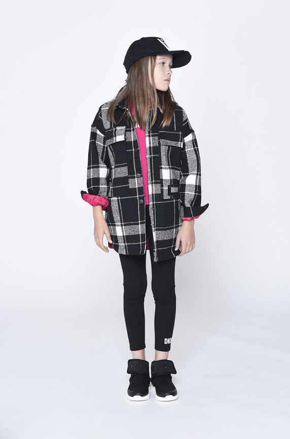 Dkny geaca copii D36668.156.162 negru AW22