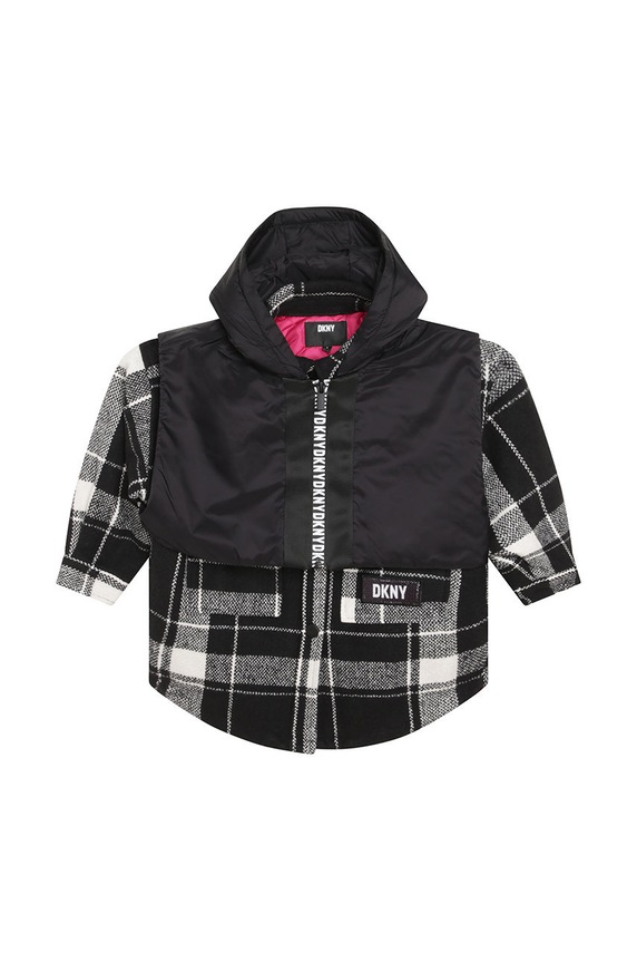 Fete Dkny geaca copii D36668.156.162 negru