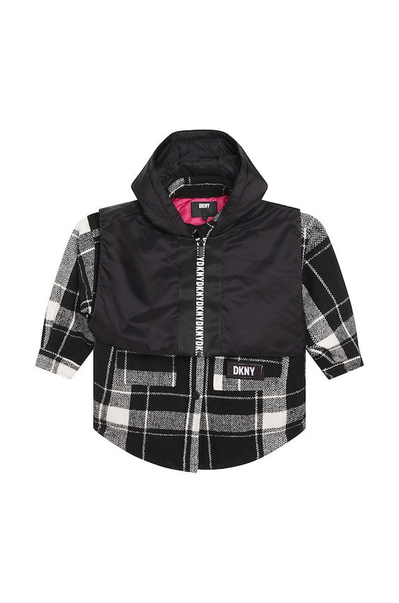 Fete Dkny geaca copii D36668.156.162 negru