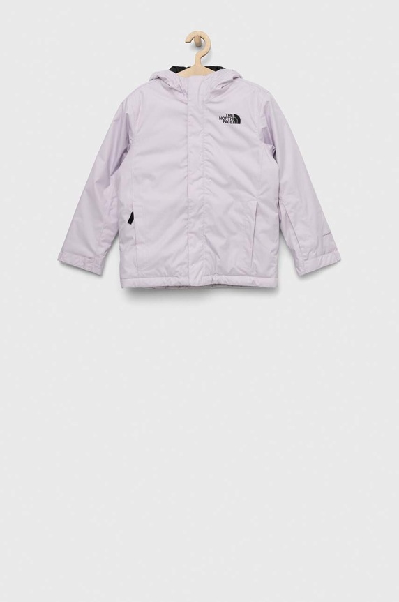 The North Face gyerek dzseki TEEN SNOWQUEST JACKET szigetelt rózsaszín NF0A7X3N.G