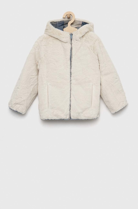 Abercrombie & Fitch kurtka dwustronna dziecięca KI244.2712 niebieski AW22