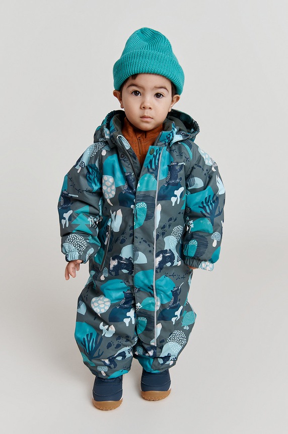 Reima gyerek téli kezeslábas szigetelt zöld 5100116A