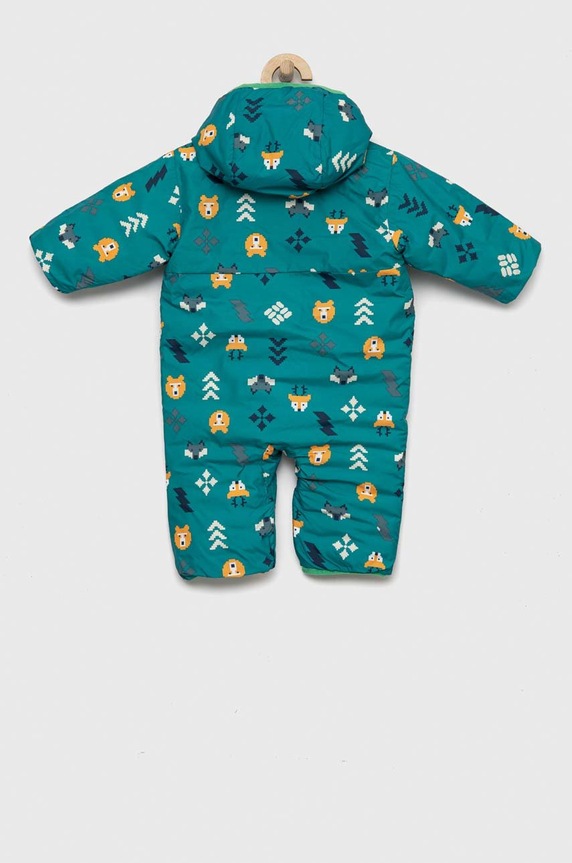 Fiú Columbia kifordítható baba kezeslábas 1864021.9BYY zöld