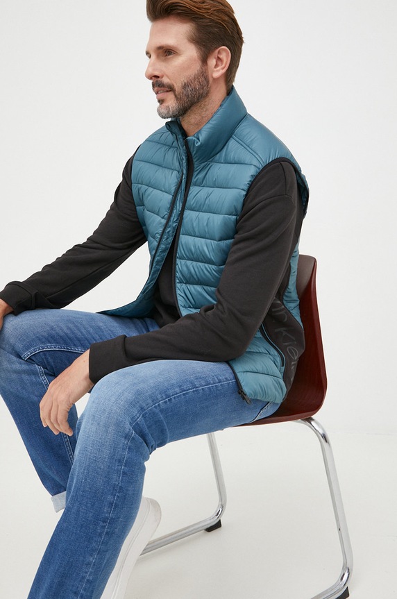 Calvin Klein bezrękawnik K10K108292.9BYY niebieski AW22