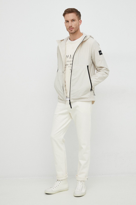 Calvin Klein kurtka K10K108627.9BYY beżowy AW22