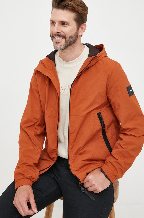 Odzież Calvin Klein kurtka K10K108627.9BYY brązowy