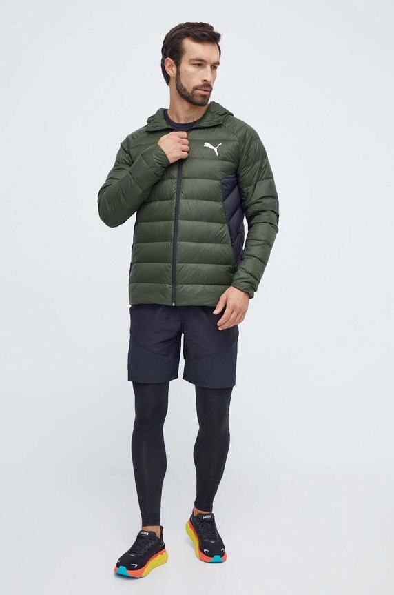 Puma pehelydzseki 849355 zöld AW24