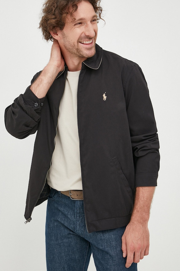 Bunda Polo Ralph Lauren nezateplené černá 710548506003