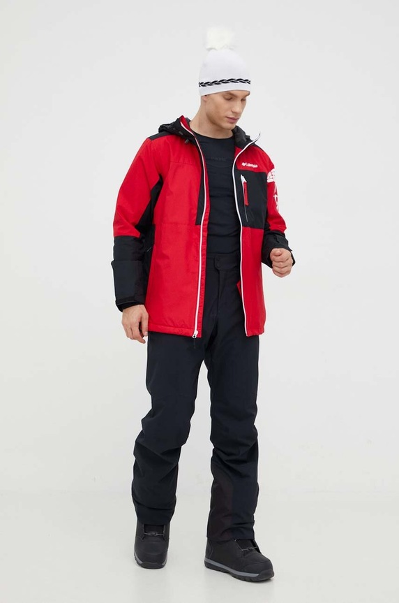 Columbia rövid kabát Timberturner II 2011251. piros AW23