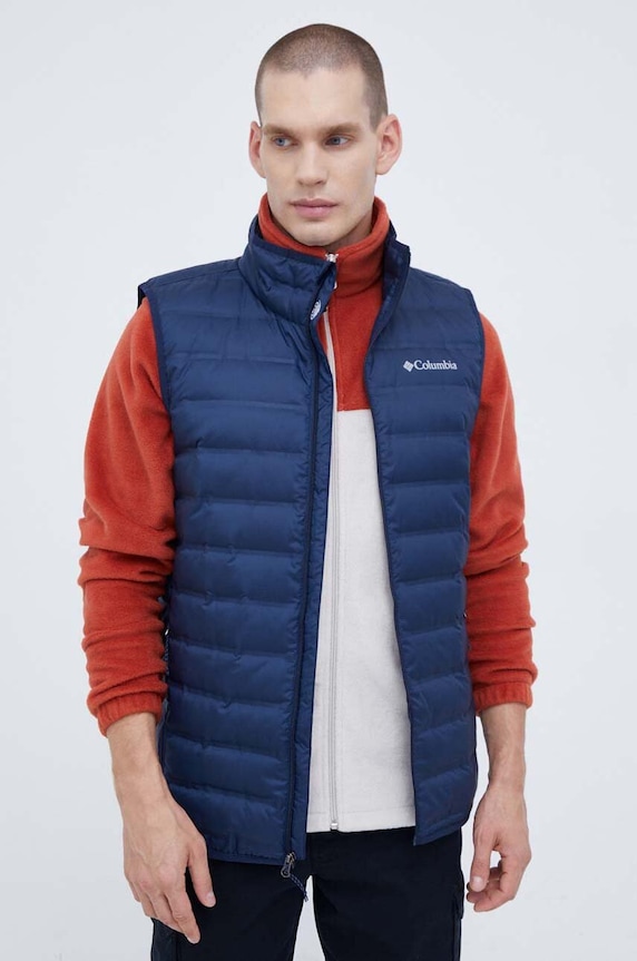 Columbia sportos mellény Lake 22 enyhén szigetelt sötétkék 1864592