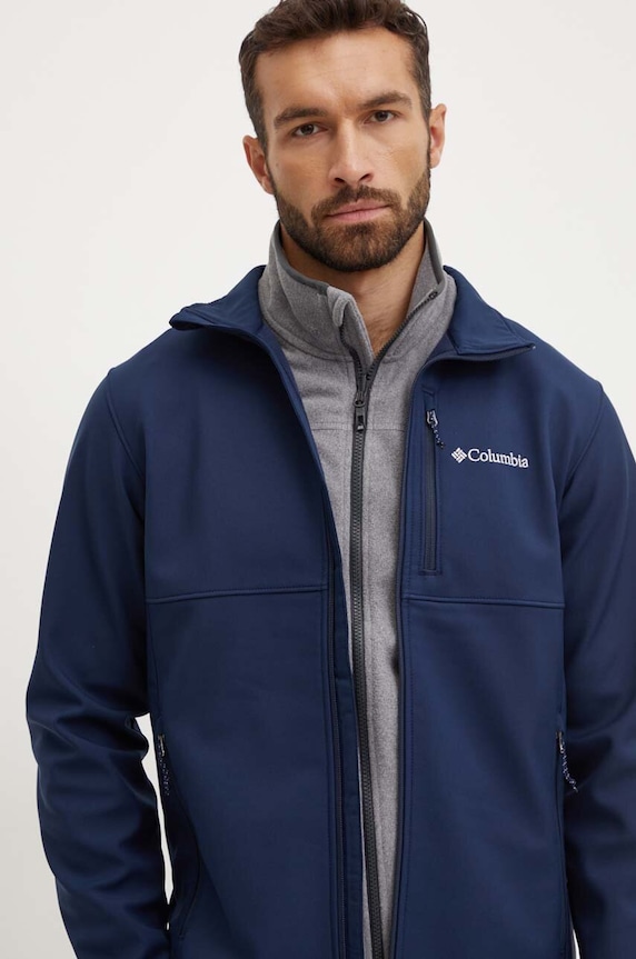 Columbia kurtka softshell męska Ascender Softshell granatowy 1556534