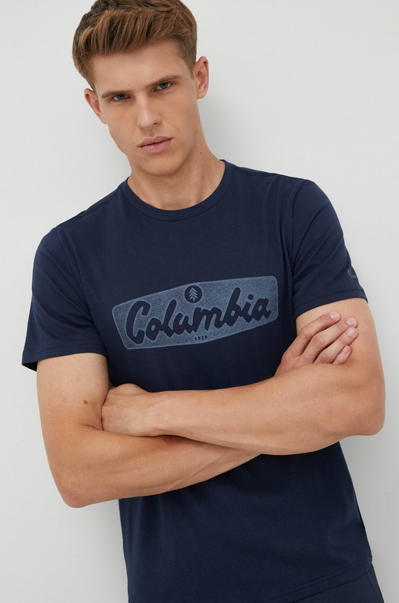Columbia kurtka sportowa Out-Shield Hybrid granatowy 1955873
