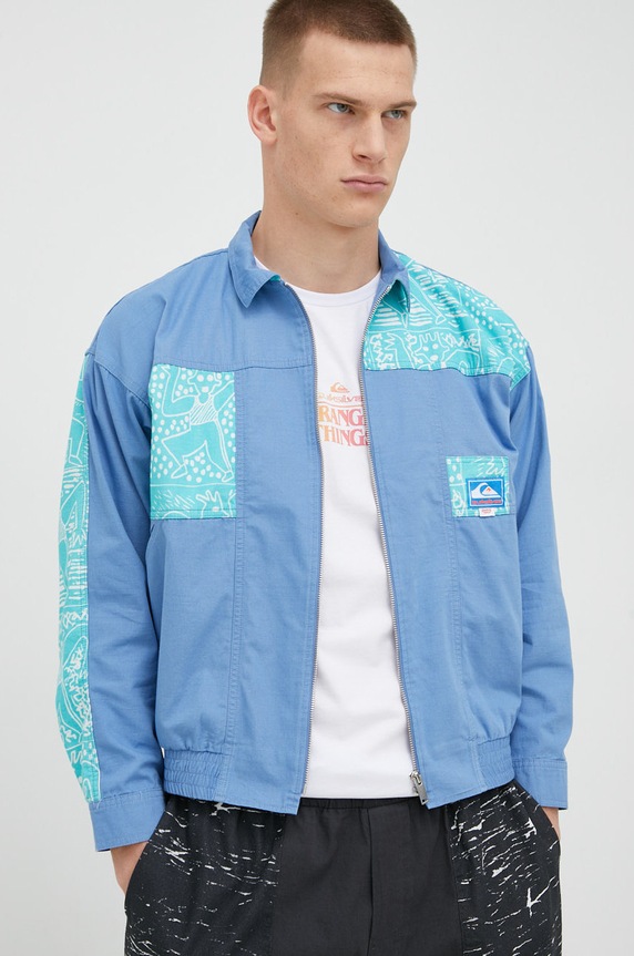 Bunda Quiksilver X Stranger Things modrá EQYJK03936
