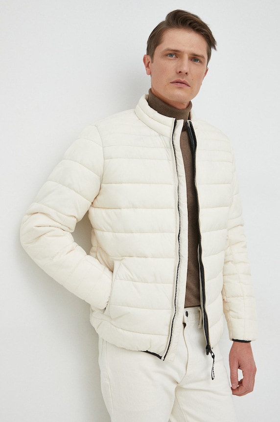 Pepe Jeans kurtka bez kaptura beżowy PM402593.804