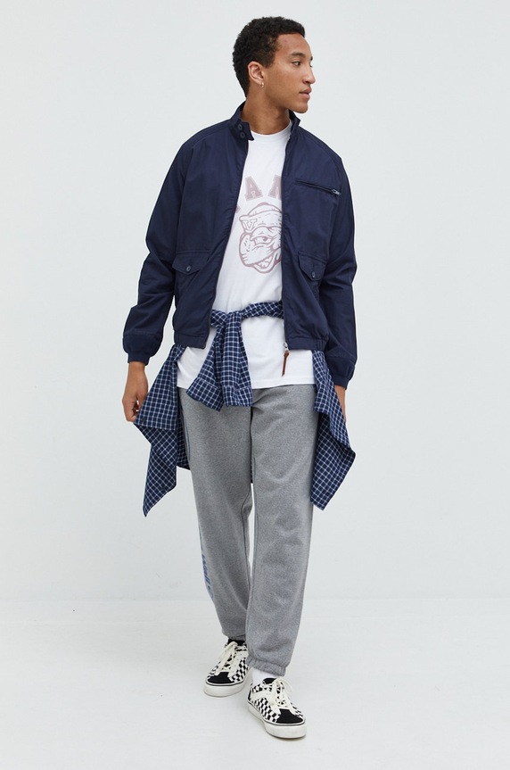 Яке Superdry M5011351A.49P тъмносин AW22