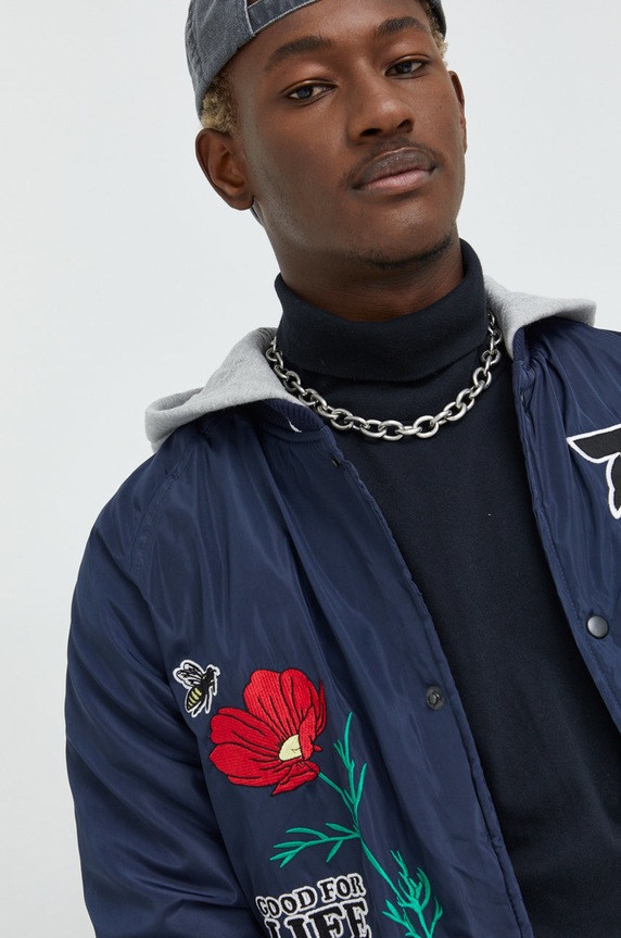 Primitive kurtka bomber granatowy pa322142.nvy