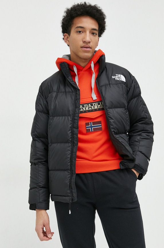 The North Face geacă de puf MENS LHOTSE JACKET NF0A3Y23YA71 negru